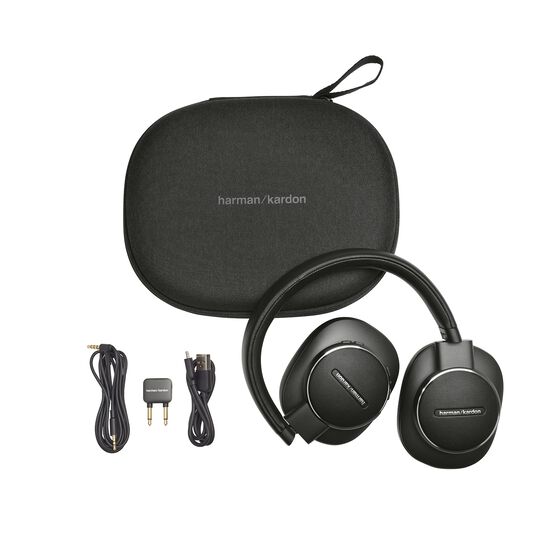 Harman Kardon FLY ANC - Black - Wireless Over-Ear NC Headphones - Detailshot 8
