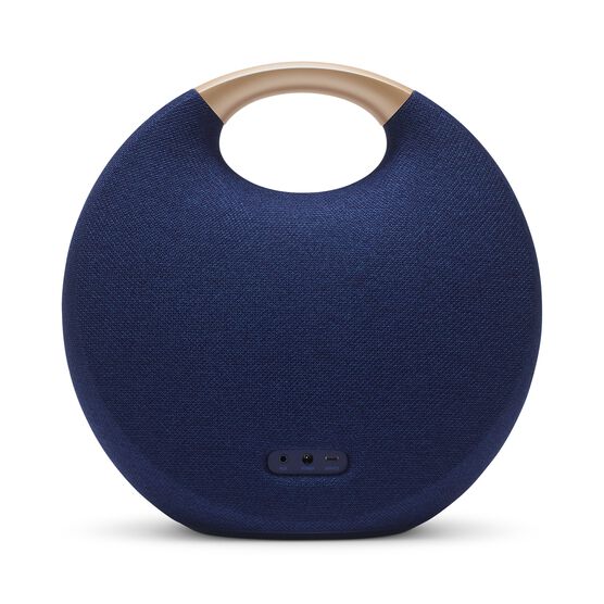 Onyx Studio 5 - Blue - Portable Bluetooth Speaker - Back