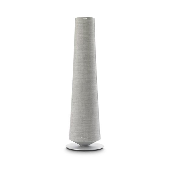 Harman Kardon Citation Tower - Grey - Smart Premium Floorstanding Speaker that delivers an impactful performance - Front