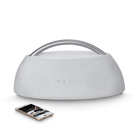 Go + Play - White - Portable Bluetooth Speaker - Detailshot 1